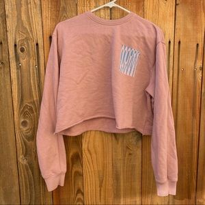 OV Cropped Logo Sweatshirt